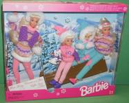  - Winter Holiday - Sleddin' Fun Barbie, Skipper, Stacie & Kelly